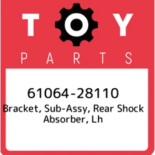 61064-28110 Toyota Bracket, sub-assy, rear shock absorber, lh 6106428110, New Ge