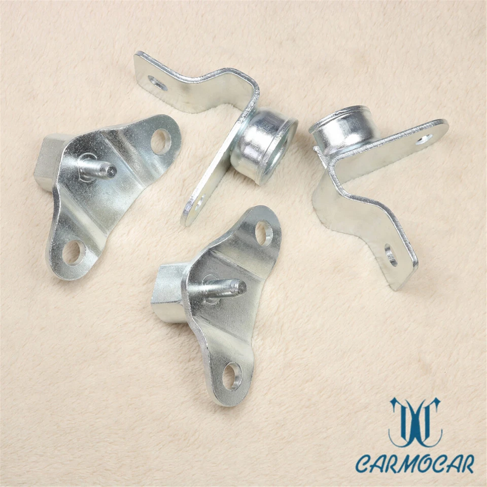 Tailgate Hinge Kit 4 Piece Fit For 1999-2006 Chevrolet Silverado & GMC Sierra Foto 2 de 4