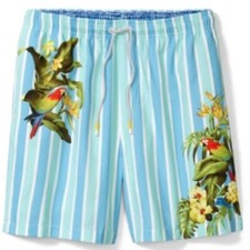 TOMMY BAHAMA Naples Havana Cabana Stripe Swim Trunks Size: XL NWT