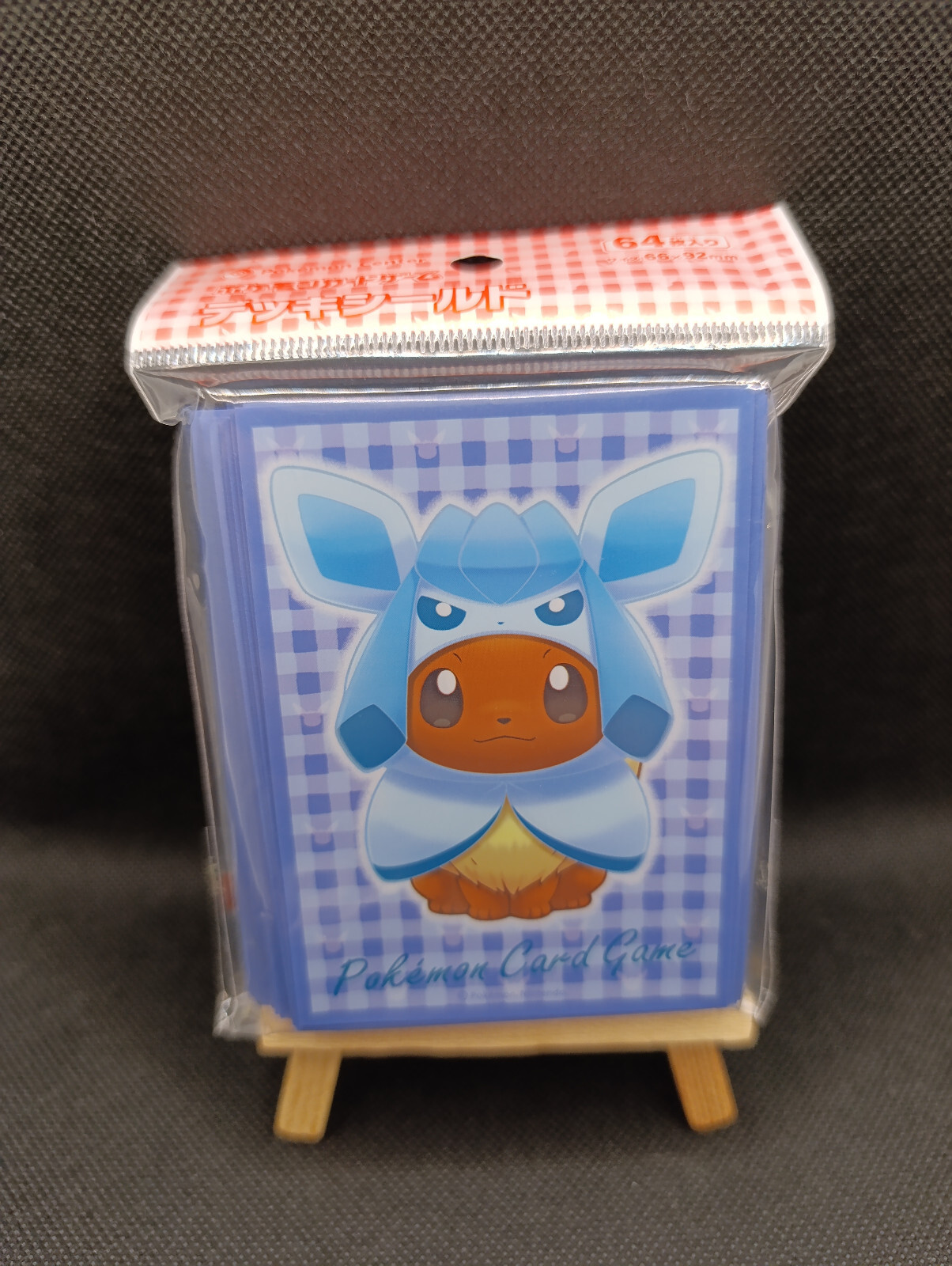 Pokémon Glaceon Poncho-wearing Eevee 64 Hüllen Sleeves Japanisch