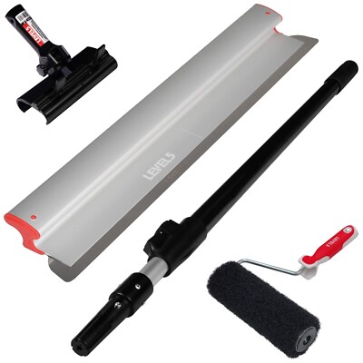 LEVEL5 9'' Compound Roller, 32'' Skimming Blade, w/ Ext. Handle + Adapter | 5-807