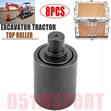 8Pcs Top Roller For Kubota U35 KX71-3 KX71-3S KX91-3S Carrier Roller RC411-21903