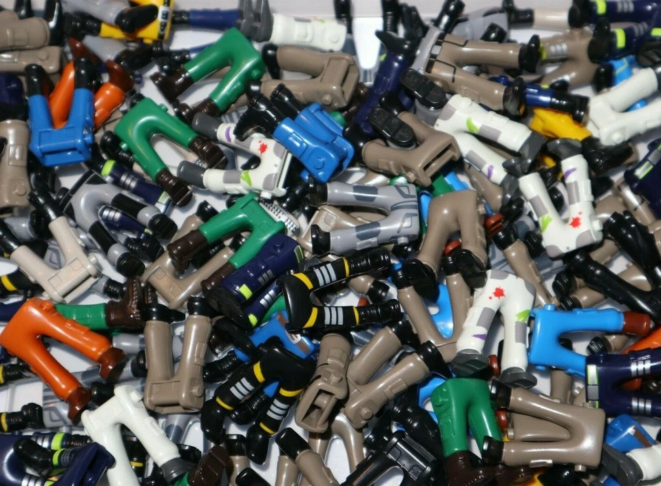 Playmobil Lot 5 Jambes Personnage Pantalon Treillis Poche Legs Modèle au Choix