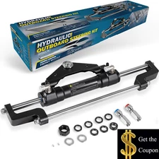 For SeaStar Teleflex HC5345-3 Front Mount Boat Hydraulic Steering Cylinder 300HP
