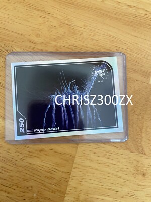 Limited Run Paper Beast Silver Trading Art Card 250