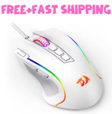 Redragon M612 Predator RGB Gaming Mouse, 8000 DPI Wired Optical, 11