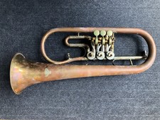 Sammlerstück ! Schönes Cerveny Flügelhorn um 1900