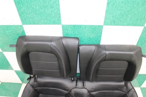22' Mustang *-BAG* Coupe Leather Black Heat Cool Power Buckets Backseat Seats OE - Picture 3 of 20