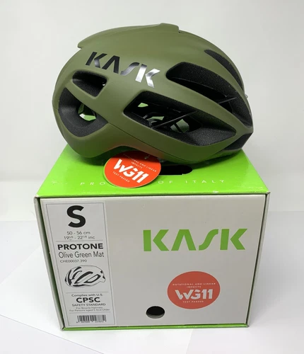 Kask Protone Helmet Size Small Matte Olive Green New