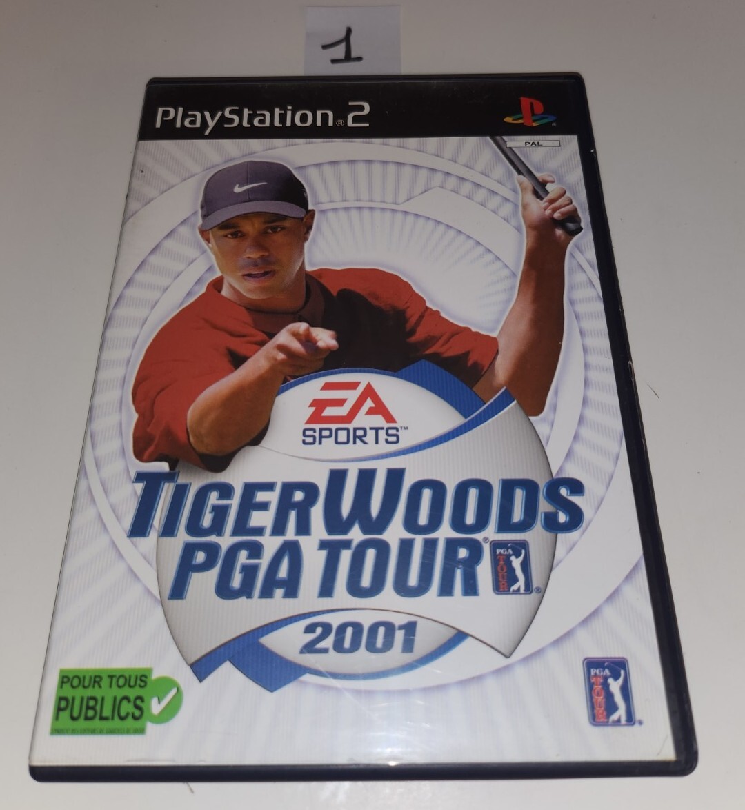 Sony PlayStation 2/PS2 - Tiger Woods PGA Tour 2001 - Complet - Bon État