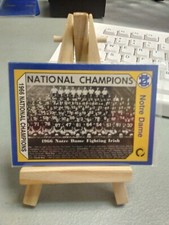 1990 Collegiate Collection Notre Dame Irish (1966) National Champions Football