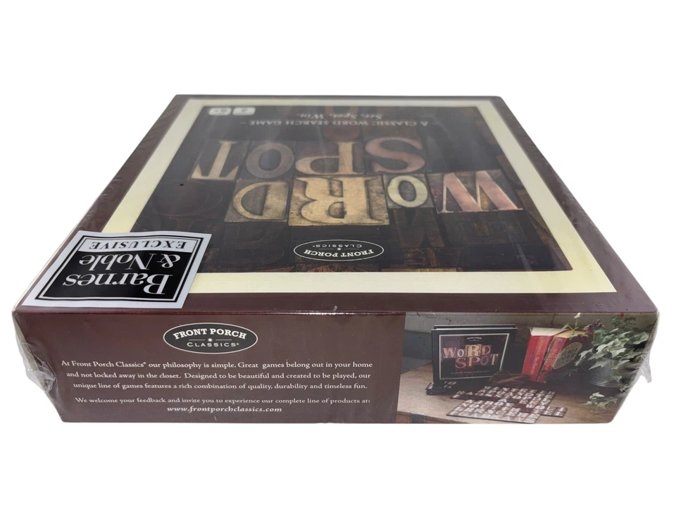 WordSpot: A Classic Word Search/Find/Spot Game Barnes Noble Exclusive NEW/SEALED - Image 3 of 4