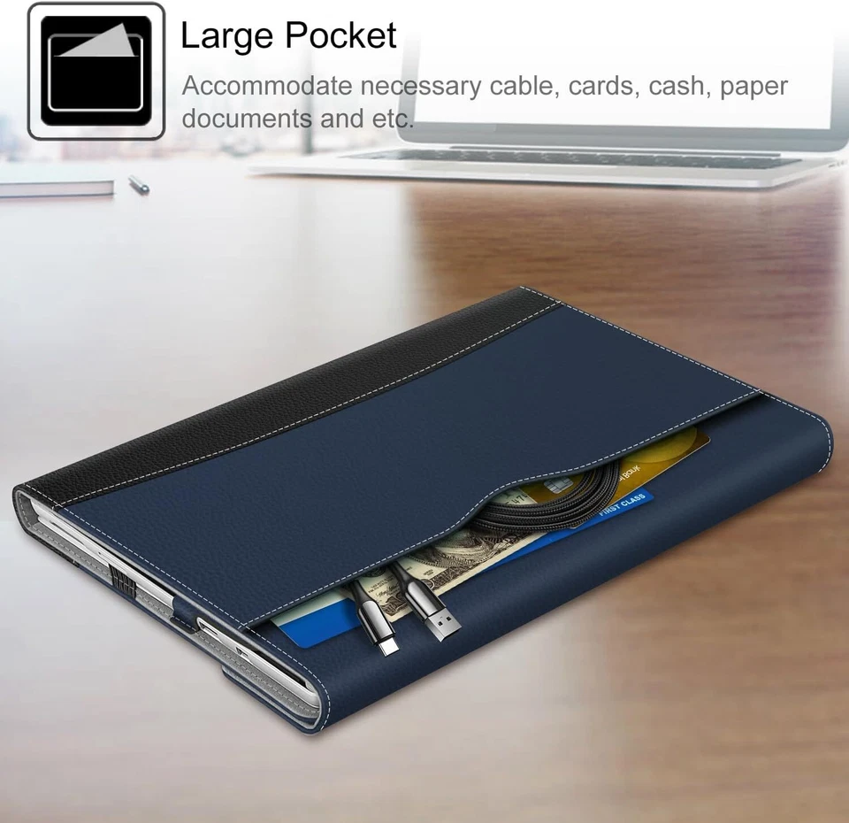 Case for 12.3'' Microsoft Surface Pro 7 Plus/7 6 5 4 3 Portfolio Business Cover - Image 4 of 4