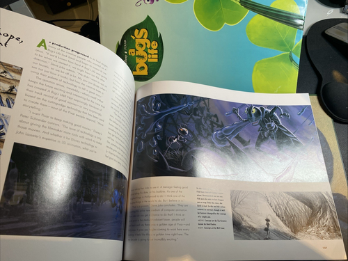Pixar Making of A Bug's Life SIGNED LASSETER & STANTON Limited 1st Ed 932/2550 - Picture 9 of 15