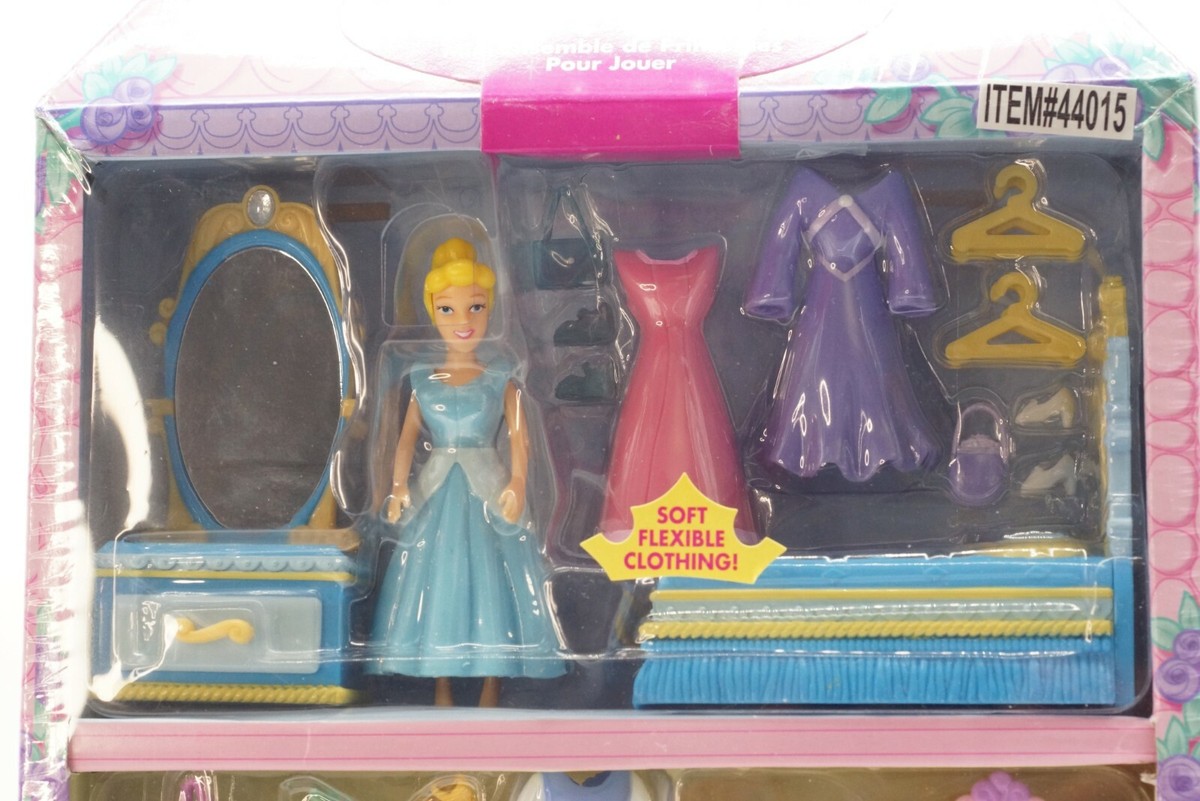Disney Mini Princess Play Set with Cinderella & Belle ~ New in box