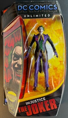 DC Comics Unlimited Injustice The JOKER 6'' Action Figure 2013 Mattel New