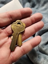 Blank Key Curtis T-7 Appx 2-1/8" Uncut New Old Stock USA Made *Choose Quantity*