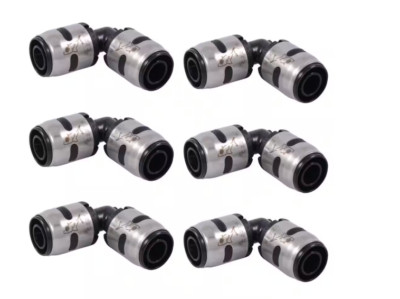 SharkBite 1/2 in Push-to-Connect EVOPEX Plastic 90-Degree Elbow Fitting 6-Pack