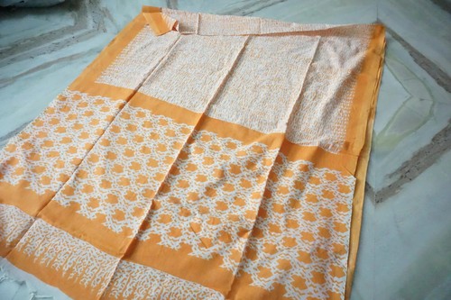 pure cotton handloom Saree with blouse piece Bengali Sari ,Free Shipping - Picture 6 of 10