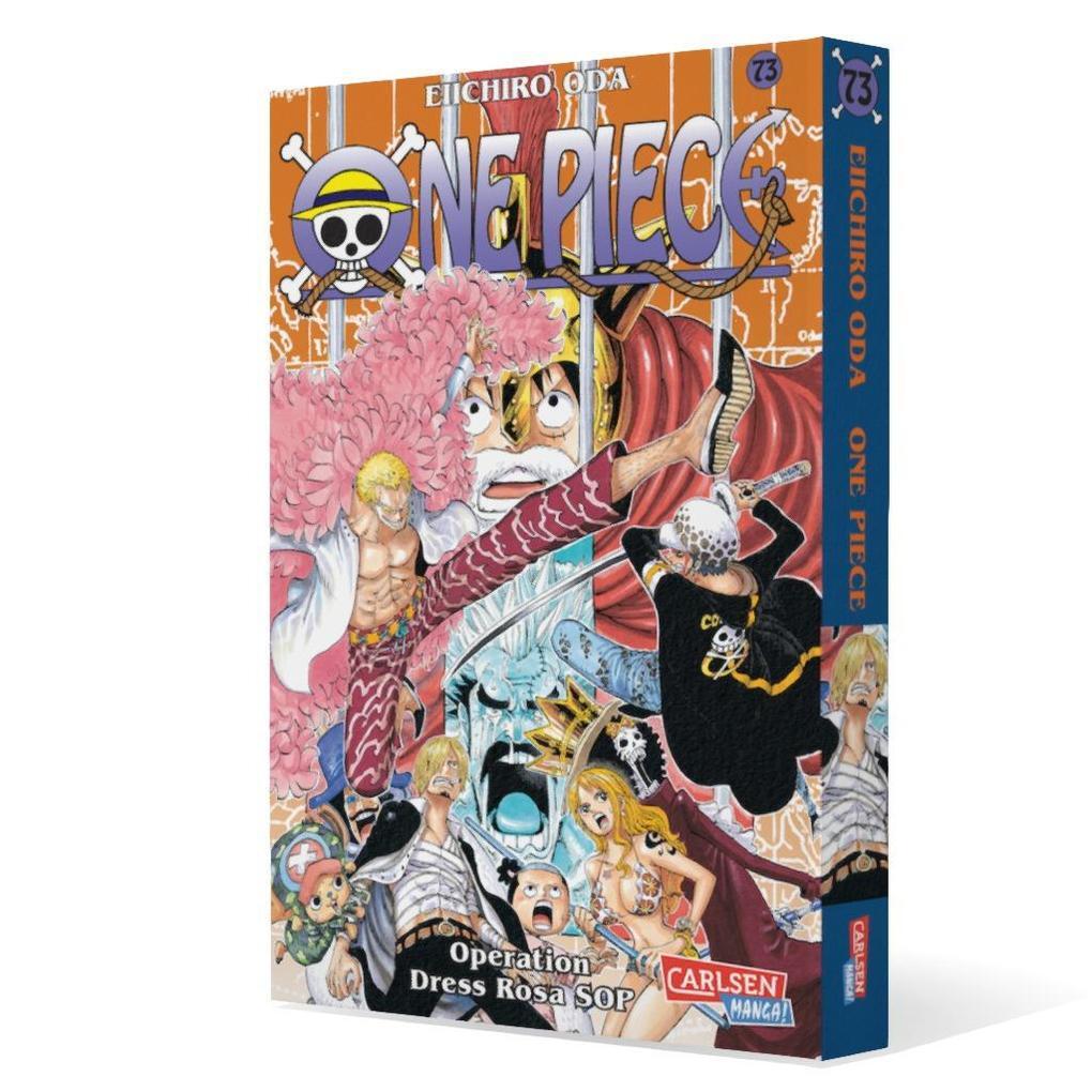 Thumbnail - One Piece 73. Operation Dress Rosa Sop | Eiichiro Oda | 2015 | Deutsch