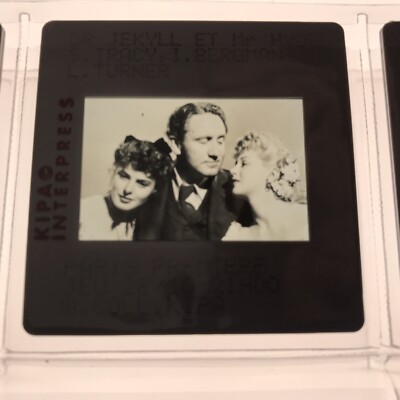 Dr. JEKYLL und Mr. HYDE - S. TRACY, I. BERGMAN - PRESS SLIDE