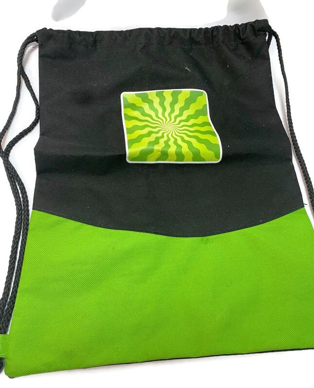 multicolored flower canvas drawstring backpack  A… - image 5