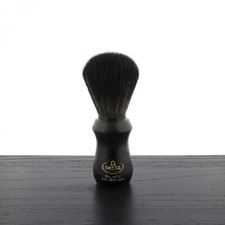 Omega 96833 Hi-Brush Black Fiber Wood Shaving Brush