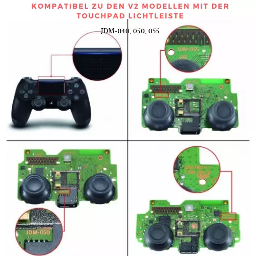 Umbau Set für DIY PS4 Scuf Elite Pro Controller Modding | 4 programmable Paddles - Bild 6 von 8