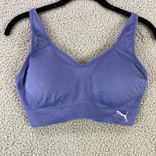 Puma Sports Bra Women's M Performance Seamless Removable Cups