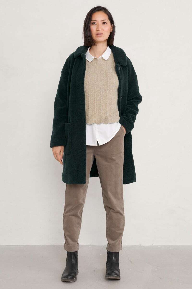 Seasalt Women's Trousers brown Crackington Trousers Regular