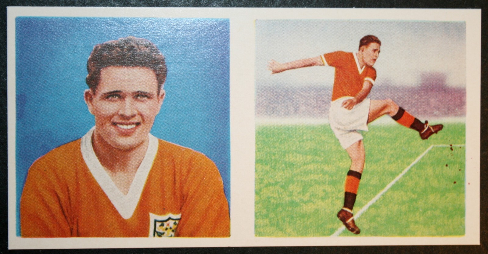 BLACKPOOL F.C.   Ray Charnley   Vintage 1960 Football Card  LE03M
