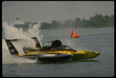 Blechschild 474081 T Plus 1994 Exide Nautilus Batterie APBA Gold Cup Race A4 12x8