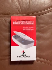 UVC/LED STERILIZING BOX WITH WIRELESS CHARGING PAD BY MEDIC THERAPEUTICS