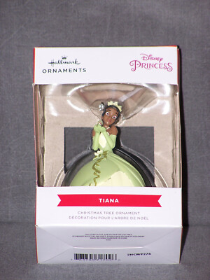 Hallmark Ornaments Disney Princess Tiana Holding Frog Prince Naveen