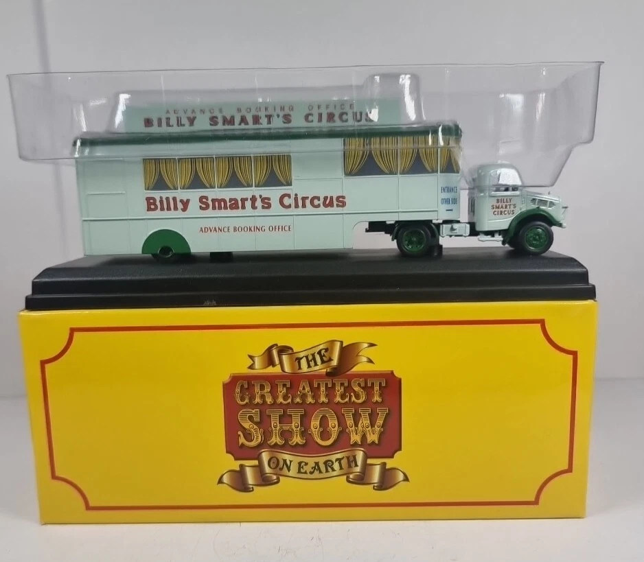 Remolque Atlas Editions Billy Smart's Circus Bedford Ox 2014 y reserva nuevo sin usar, en caja Foto 2 de 4