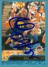 Erick Dampier autographed Basketball Card (Golden State Warriors) 2001 Topps #19