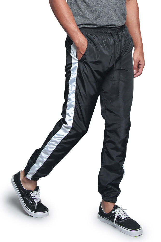 Men's Striped Drawstring Sports Workout Windbreaker Track Men's Striped Drawstring Sports Workout Windbreaker Track