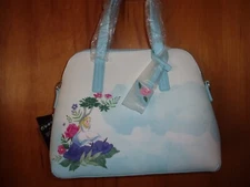 DISNEY LOUNGEFLY ALICE IN WONDERLAND SATCHEL HANDBAG NEW WITH TAG