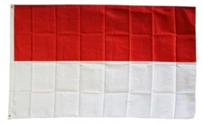 INDONESIA  FLAG 3 x 5 FOOT FLAG -  NEW POLY 3x5' FLAG
