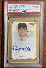 2004 Fleer Greats of the Game GOLD🥇Auto✍️Denny McLain⭐️PSA 9🚨MINT💎TOUGH!POP 1