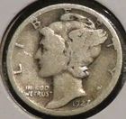 Silver Dime - Mercury - 1927 [110]