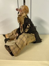 Antique Clown Wind Up Toy