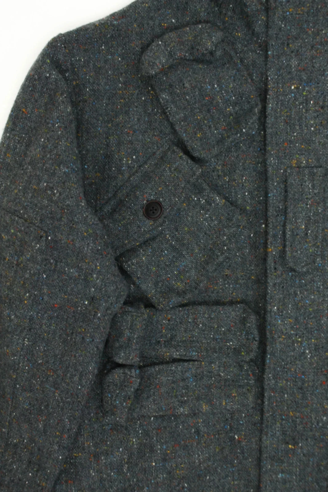 18 EAST Iscaire Molloy Tweed Parka Coat - NEW - M image 4