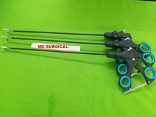 3 pc Alligator 5mmx330mm Laparoscopic Endoscopy Surgical Instrument