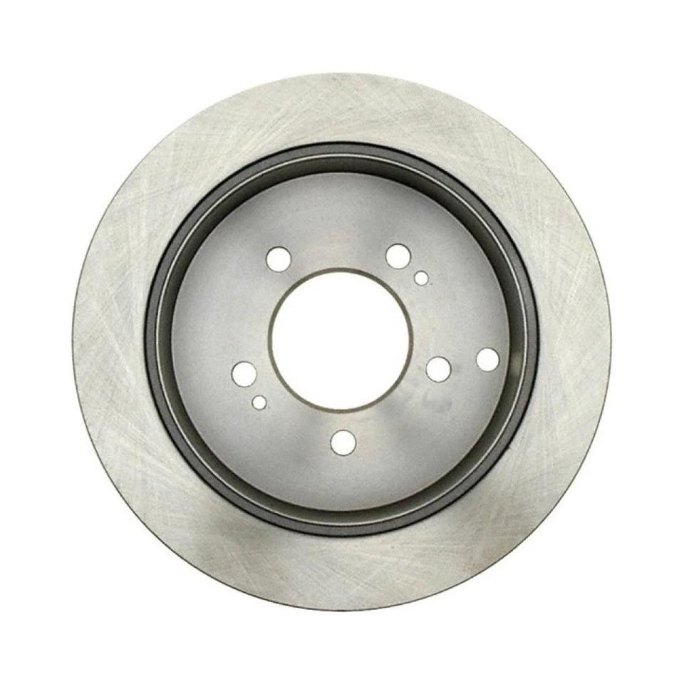 Rotor de freno ACDelco genuino para Kia Sportage 2005-2017 | trasero plateado tipo sólido Foto 2 de 4