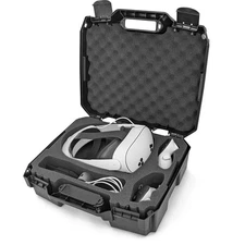 CASEMATIX Travel Case Compatible with Meta Quest 3 & Meta Quest 3S Elite Stra...
