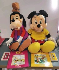 The Talking Mickey Mouse  Goofy Cassette Player Worlds of Wonder Bundle 1986