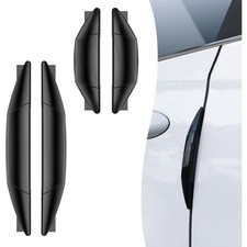 Universal Car Door Edge Protector Strip 4-Piece Set Anti-Collision Guard