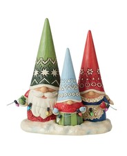 Jim Shore Christmas Gnome Family 6.5 in Figurine - 6011157