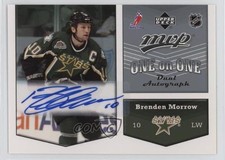 2007-08 Upper Deck MVP One on Dual Marty Turco Brenden Morrow #OA-TM Auto 0m0